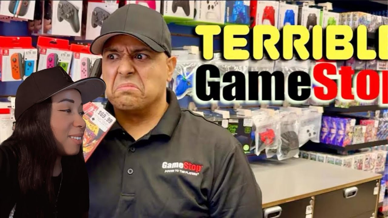 AngelReacts to DashieGames - TERRIBLE GAMESTOP EMPLOYEE!! #dashiegames
