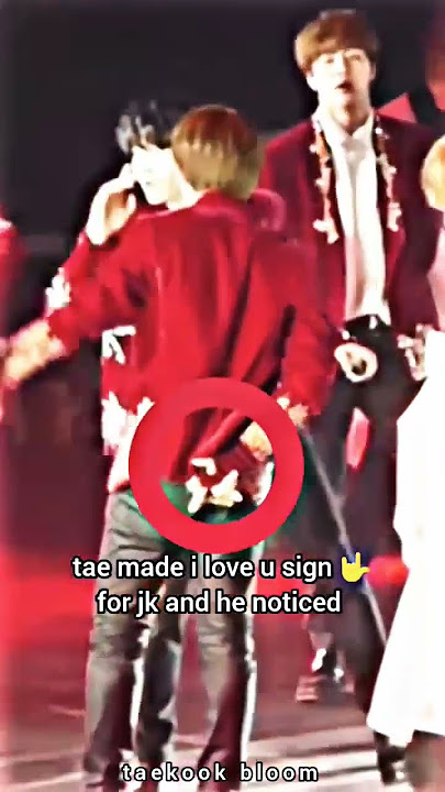 Jungkook was sick and Taehyung did this to comfort him!! #shorts #taekook