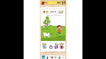 Level 19 of Brain Test | Save the boy