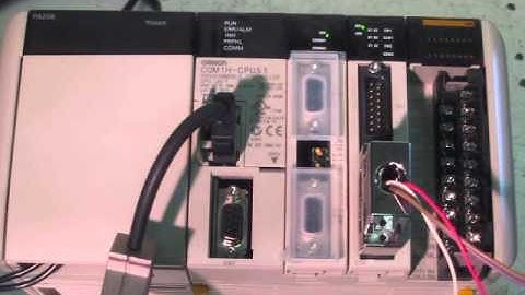 OMRON CQM1H-CPU51/CQM1H-SCB41/CQM1H-PLB21 Programmable controller  動作確認