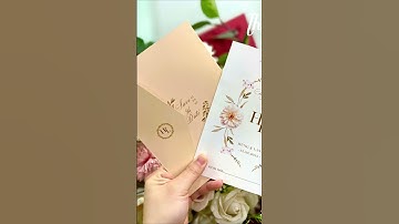 Top mẫu thiệp cưới đẹp giá rẻ mà bạn không thể bỏ qua #thiepcuoi