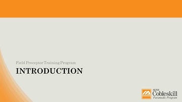 Field Preceptor Training Program Introduction
