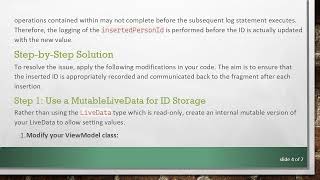 Resolving the Issue of Inconsistent Row ID Returns in Android ROOM Inserts