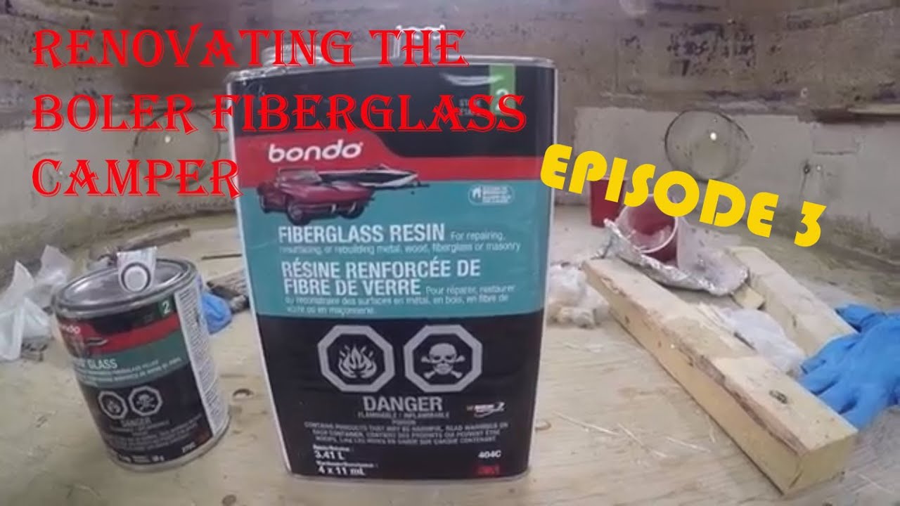 Bondo Résine renforcée de fibre de verre