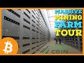 MASSIVE Crypto Mining Farm Tour | Bitcoin, Dash, and GPU Mining!