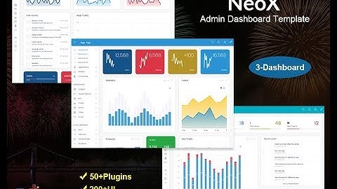 NeoX Responsive Admin Dashboard Template