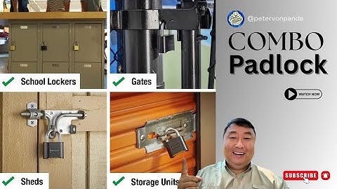 Standard Size Combination Padlock