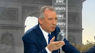 Bayrou: "Quelqu'un qui n'a pas respecté les règles de la présidentielle devrait en être écarté"