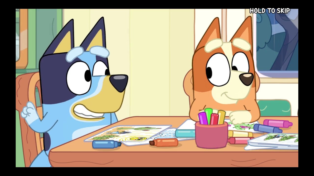 Bluey the quest for the gold pen ALL CUTSCENE