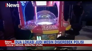 Polda Sumatra Utara Gerebek Judi Mesin Ketangkasan, Tahan 19 Orang #iNewsMalam 14/06 screenshot 5