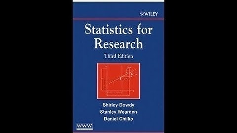Statistics For Research - September 30, 2013 Lecture - Chapter 11