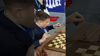 When kid forgets the clock against GM Srinath! #chess #viralvideo #trending #shortvideo #shorts