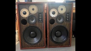 Vintage Marantz HD77 250W 4 Way 8 Ohm Floor Speakers