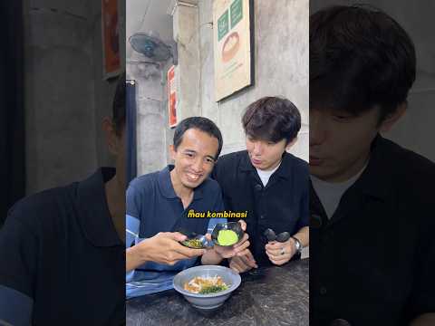 CAMPURIN SAMBEL IJO DAN MATCHA