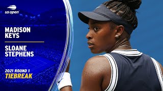 Match Tiebreak! | Madison Keys vs. Sloane Stephens | 2021 US Open Round 1