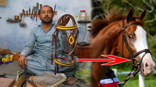 How To Make a Handmade Leather Horse Bridle With Amazing Skills and Technique | Amazing |