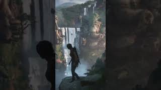 Beautiful Ganesh Statue In Uncharted Lost legacy & Jump into Dam #ganesh #statue #uncharted #jump screenshot 4