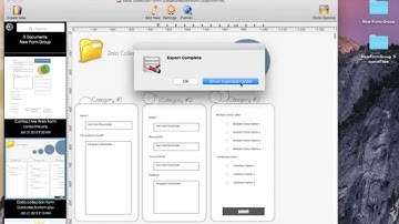 How to export an entire group of web forms into php raw source files using Touch Forms Pro for Mac