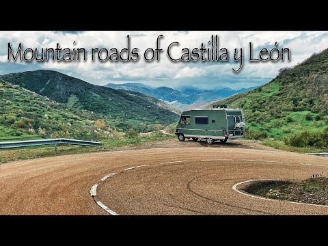 🇪🇸 Stunning Mountain Roads of Northern Castilla y León, Spain | Van Life Travel Vlog