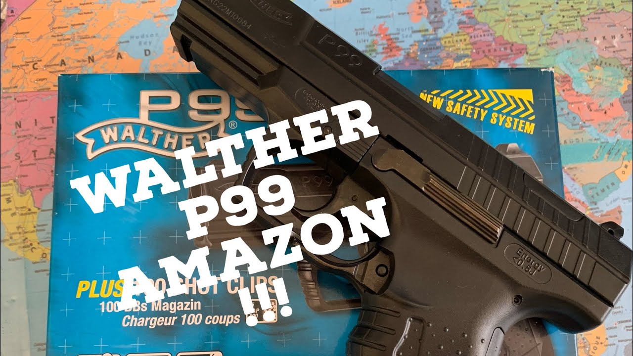 Umarex Réplique Walther P99 Pistolet d'airsoft Noir : : Sports et  Loisirs