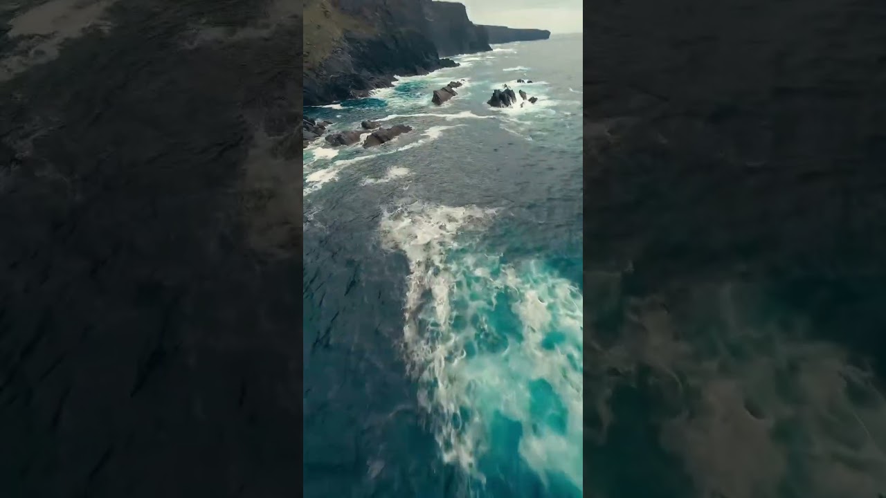Diving the Kilkee Cliffs in Ireland | Cinematic FPV Drone (🎥: IG / darraghcaseycol)