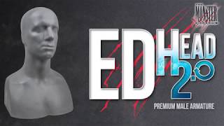 Ed Head 2.0 Premium Male Armature | The Monster Makers, Inc.