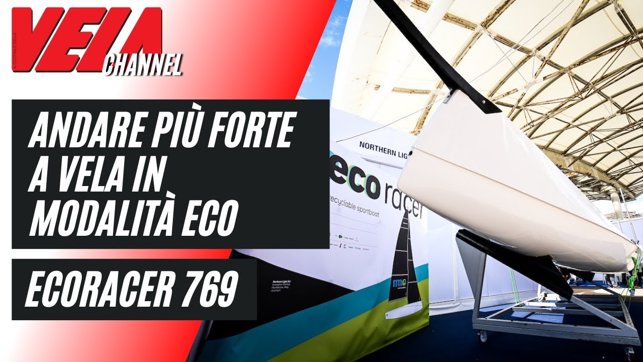 EcoRacer 769 Northern Light Composites al Salone di Genova 2021 - Piccola Veloce e Riciclabile!