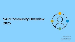 SAP Community Overview 2025 | Code10 TechTalks 2025