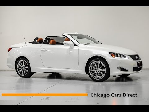 Chicago Cars Direct Reviews Presents a 2014 Lexus IS250 Convertible - JTHFF2C29E2530267