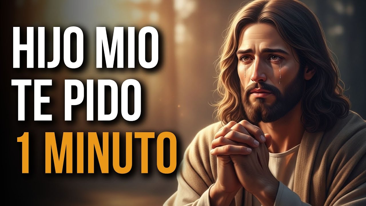 TE PIDO 1 MINUTO | MENSAJE DE DIOS - YouTube