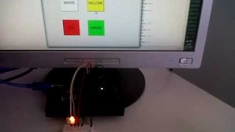 Arduino Projects 18 - Led Control with MATLAB GUI