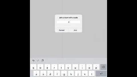 Join a Teams class using a code.