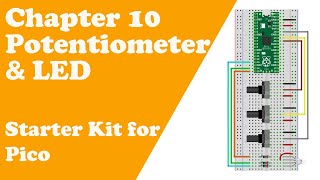 Chapter 10 Potentiometer & LED - Starter Kit for Pico