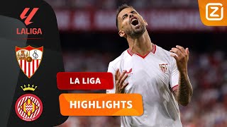 Sevilla Laat Zorgwekkende Dingen Zien Sevilla Vs Girona La Liga 202324 Samenvatting