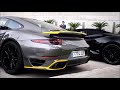 Porsche 991 Turbo S Rev Flames w/ ARMYTRIX Variable Valve Controlled Exhaust