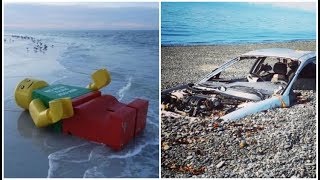 16 Unexpected and Bizarre Things People Found at the Beach