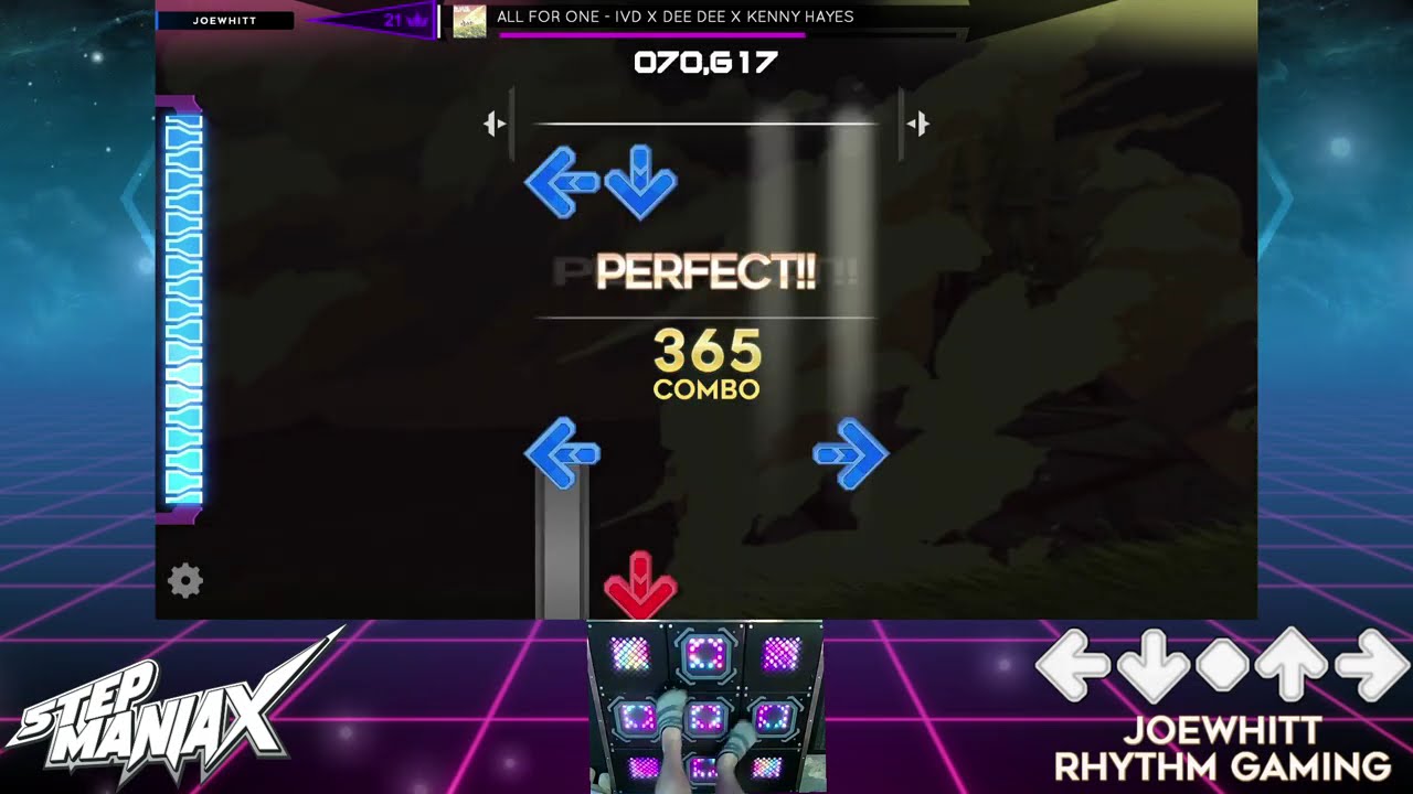 (StepmaniaX) All For One Wild-21 [99.849%]