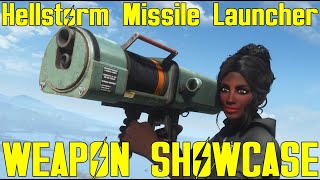 Fallout 4: Hellstorm Missile Launcher - Weapon Mod Showcase