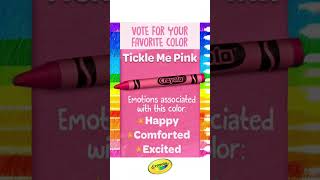 Crayola Vote Your Favorite Color Final Call