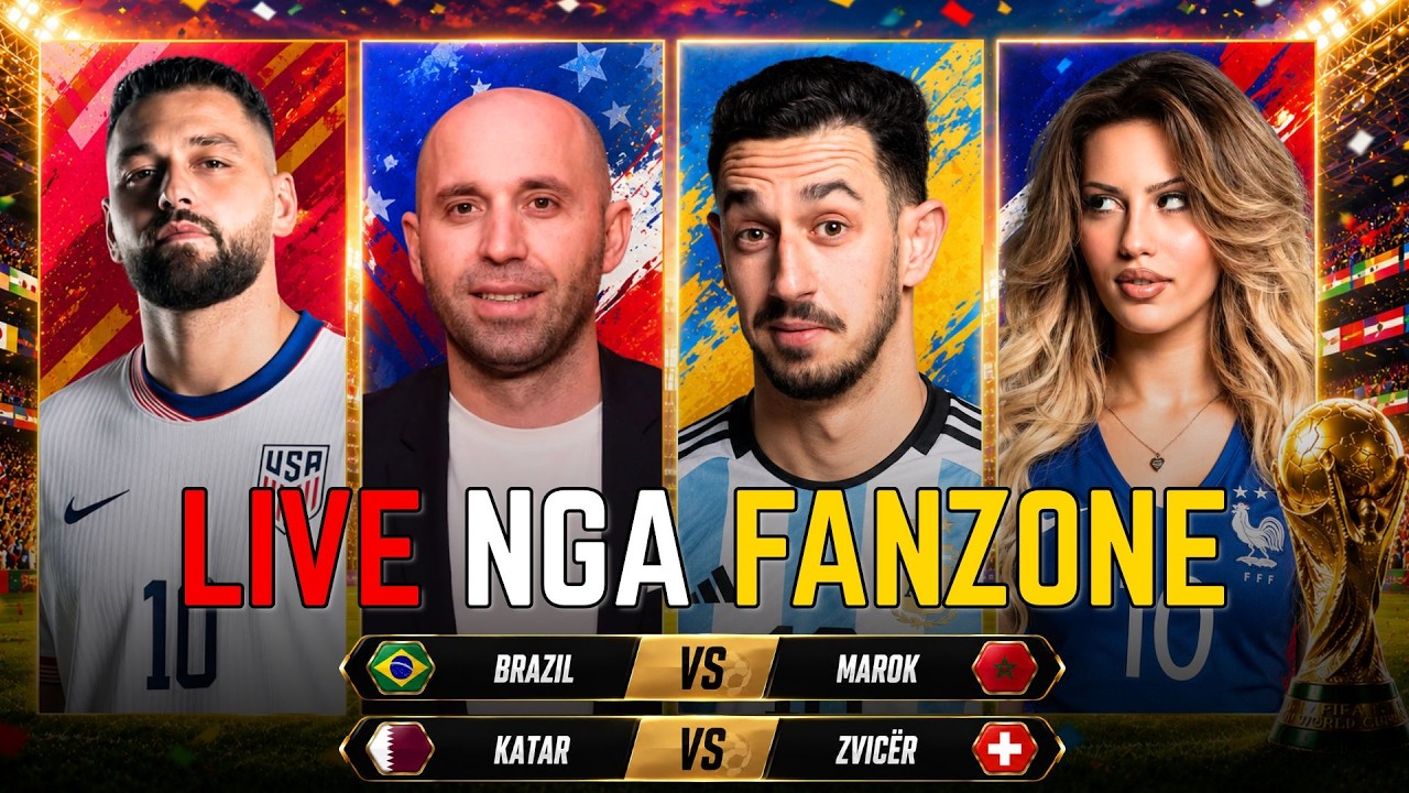 Komentojmë Botërorin nga FanZone! Zvicra dhe Brazili ndezin natën | Andale Botërori 2
