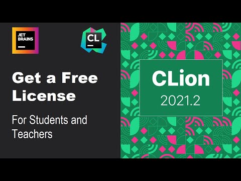 Get a Free License for CLion and all JetBrains Products for Students and Teachers
