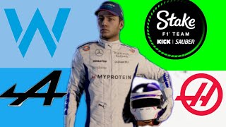 F1 24 DRIVER CARRER MODE Part 0: Signing For A Formula 1 Team