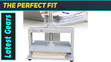 A3 Manual Paper Press: The Ultimate Bookbinder for Flawless Documents