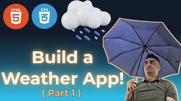 I Built a Weather App with HTML, CSS & JavaScript (Part 1)