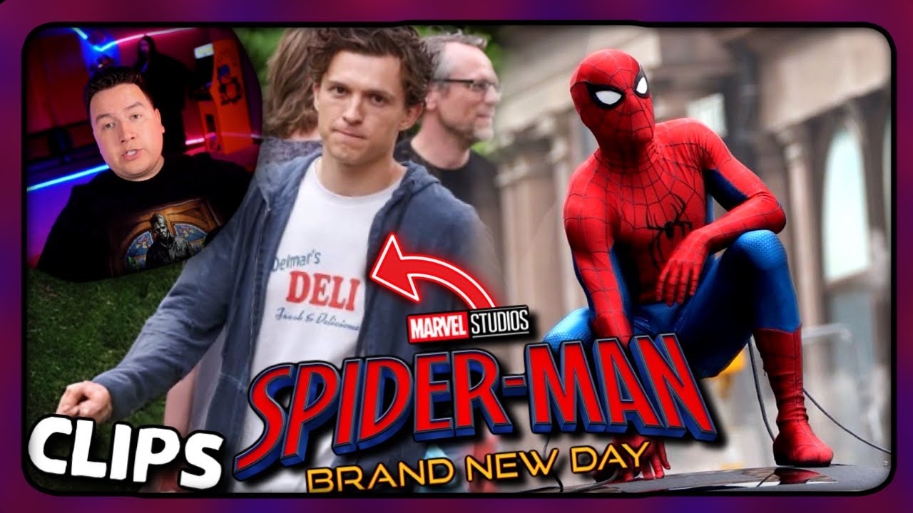 Фотографии со съёмок «Человека-паука 4» раскрывают новую работу Питера и появление носорога