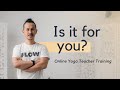 Is the online 200hour yoga teacher training with tint and inside yoga for you