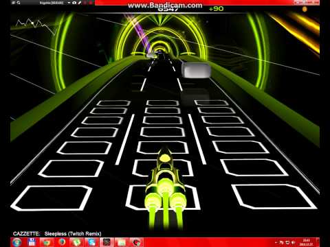 Audiosurf : CAZZETTE - Sleepless (Twitch Remix)