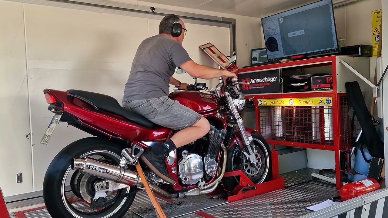 Bandit 1200 KULT DynoRun - Only Exhaust 