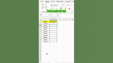 LEN Function in Excel | Count Characters Like a Pro | #excel #exceltips