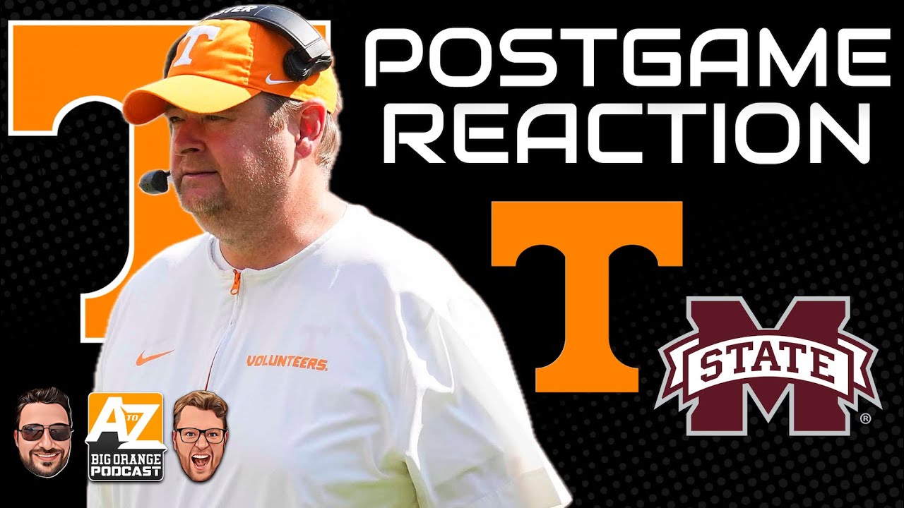 LIVE POSTGAME REACTION: Tennessee-Mississippi State